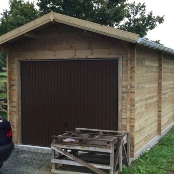 Garage Indept 2P Bois Extérior Living 12 v2